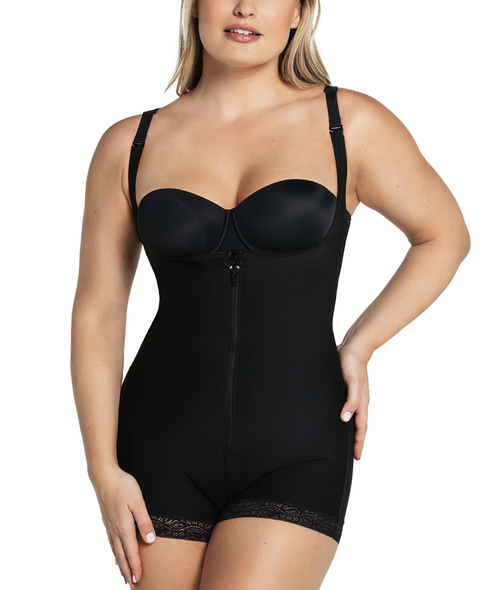 Leonisa Women's Firm Compression BoyShorts Bottom Body Shaper