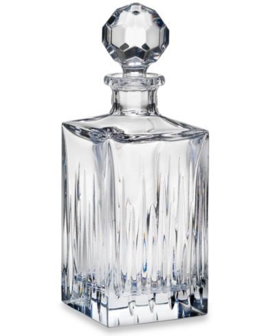 Reed & Barton Soho Crystal Square Decanter