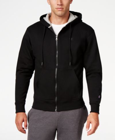 Champion Men's Powerblend Fleece Full Zip Hoodie