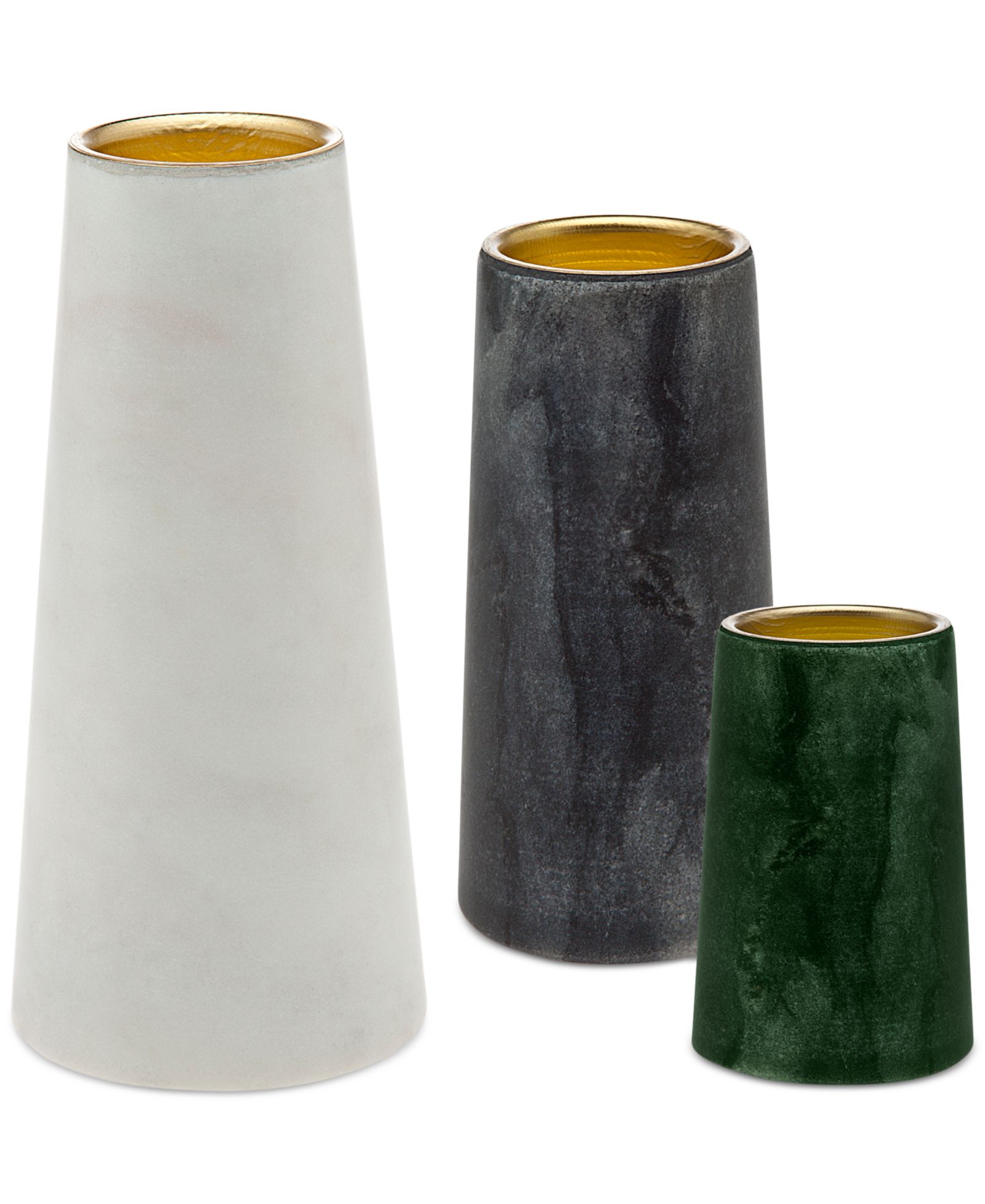 Набор подсвечников Godinger Lighting by Design 3-Pc. Marble Votive Set