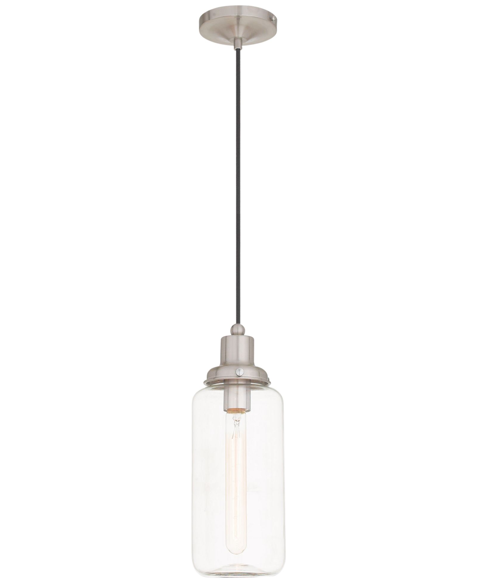 Livex Signature 1-Light 5" Mini Pendant