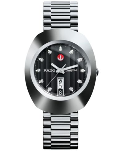 Мужские часы Rado DiaStar Original с серебристым браслетом из нержавеющей стали
