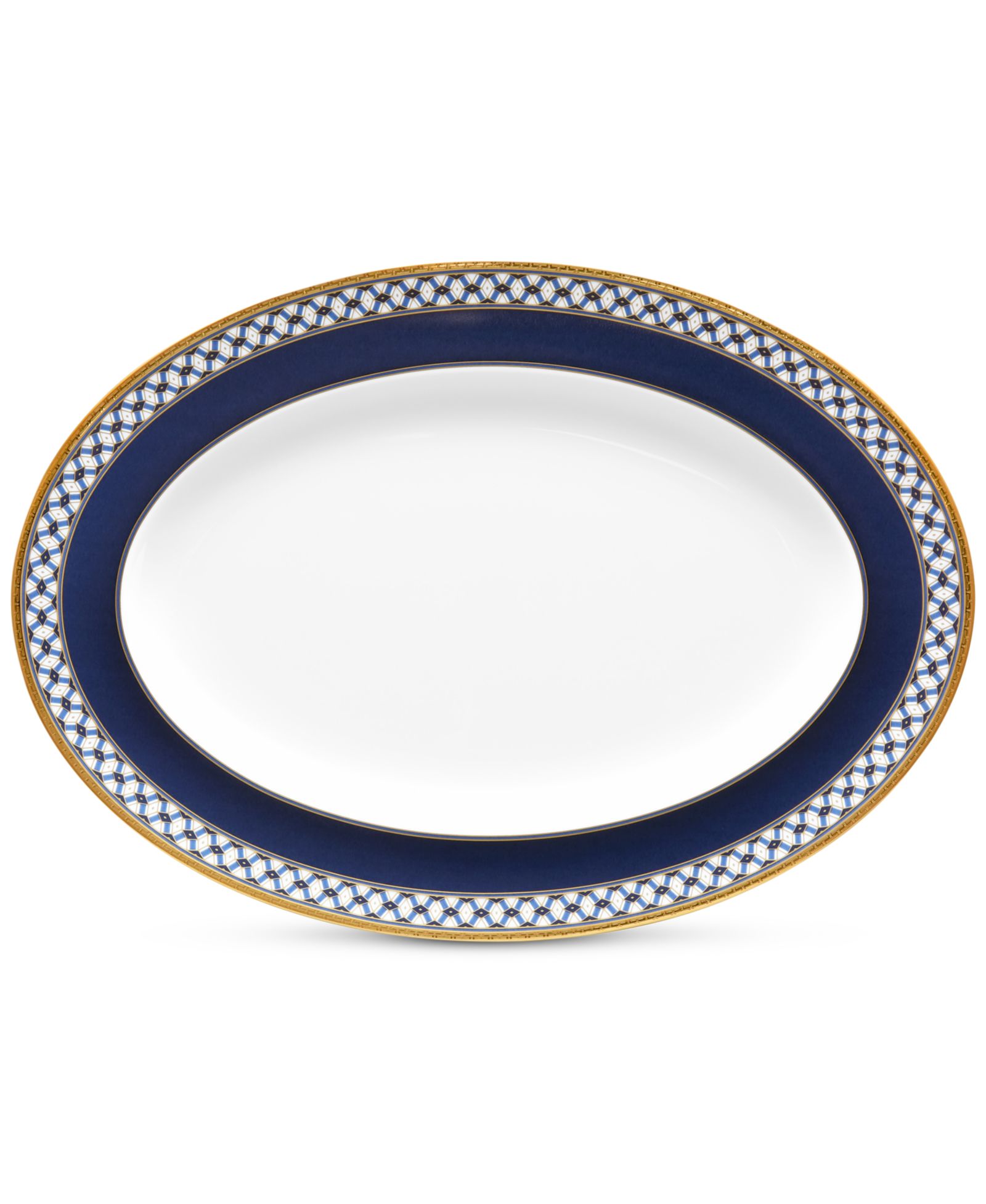 Овальное блюдо Noritake Blueshire, 14"