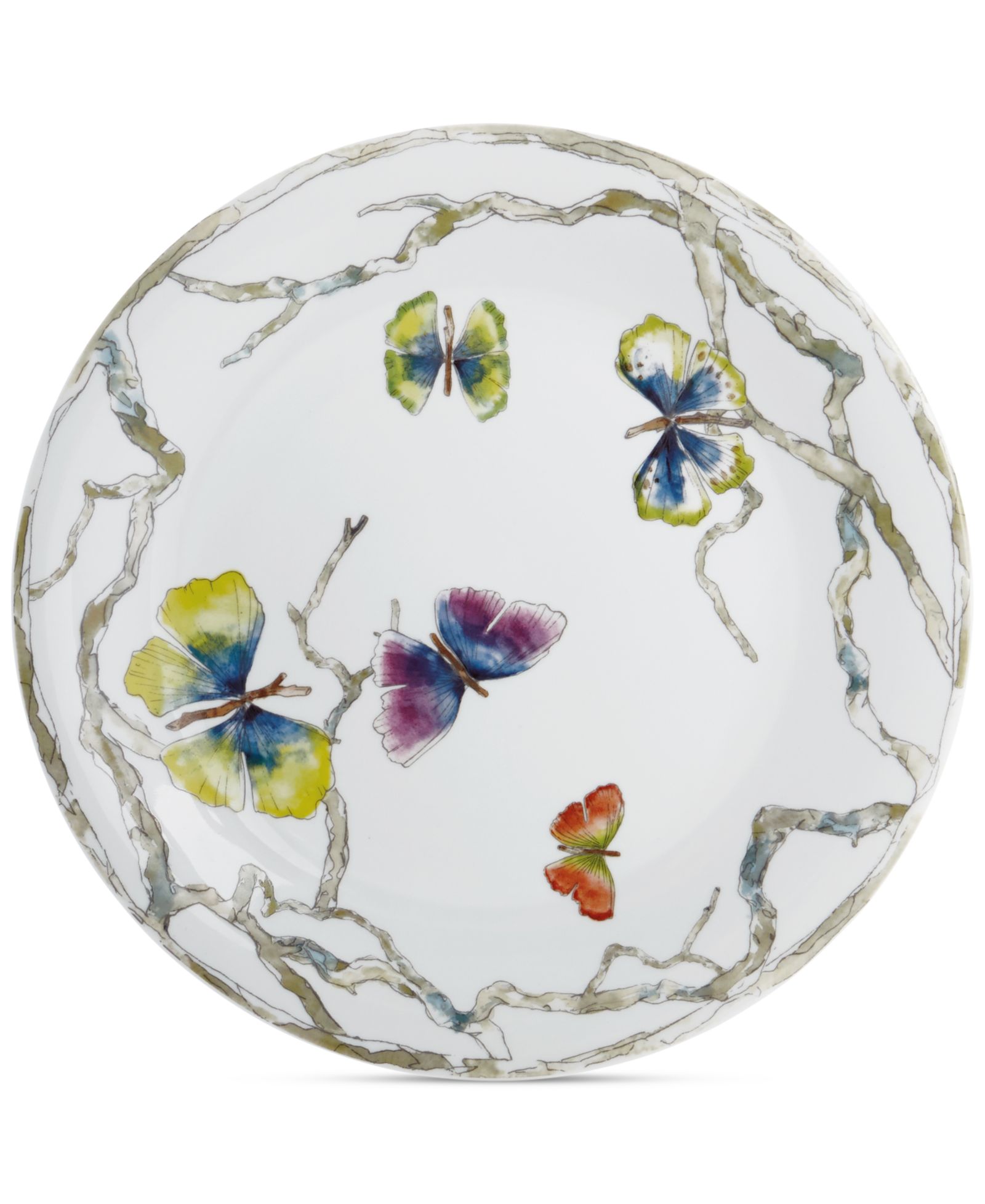 Michael Aram Butterfly Ginkgo Обеденная тарелка из коллекции Dinnerware Collection