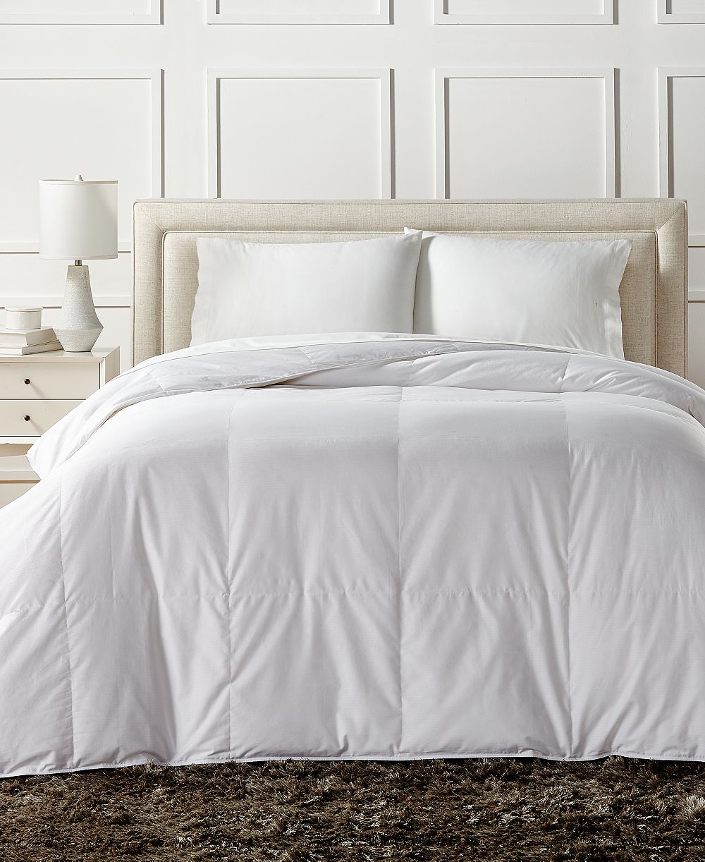Charter Club White Down Lightweight Comforter, Full/Queen, Exclusively at Macy’s