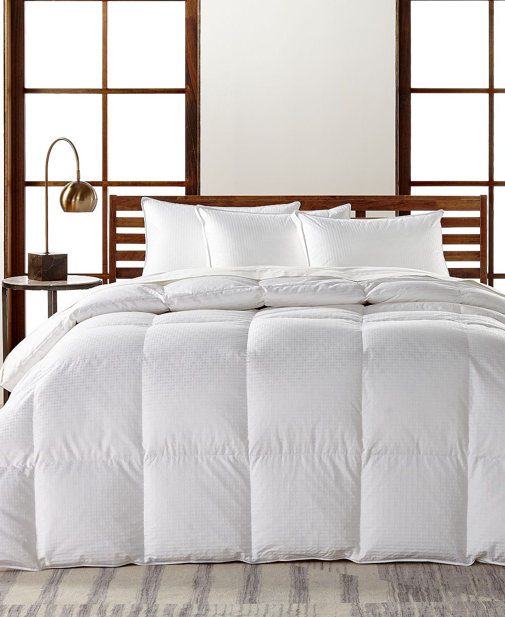Hotel Collection European Hypoallergenic UltraClean легкое одеяло из белого гусиного пуха, Full/Queen