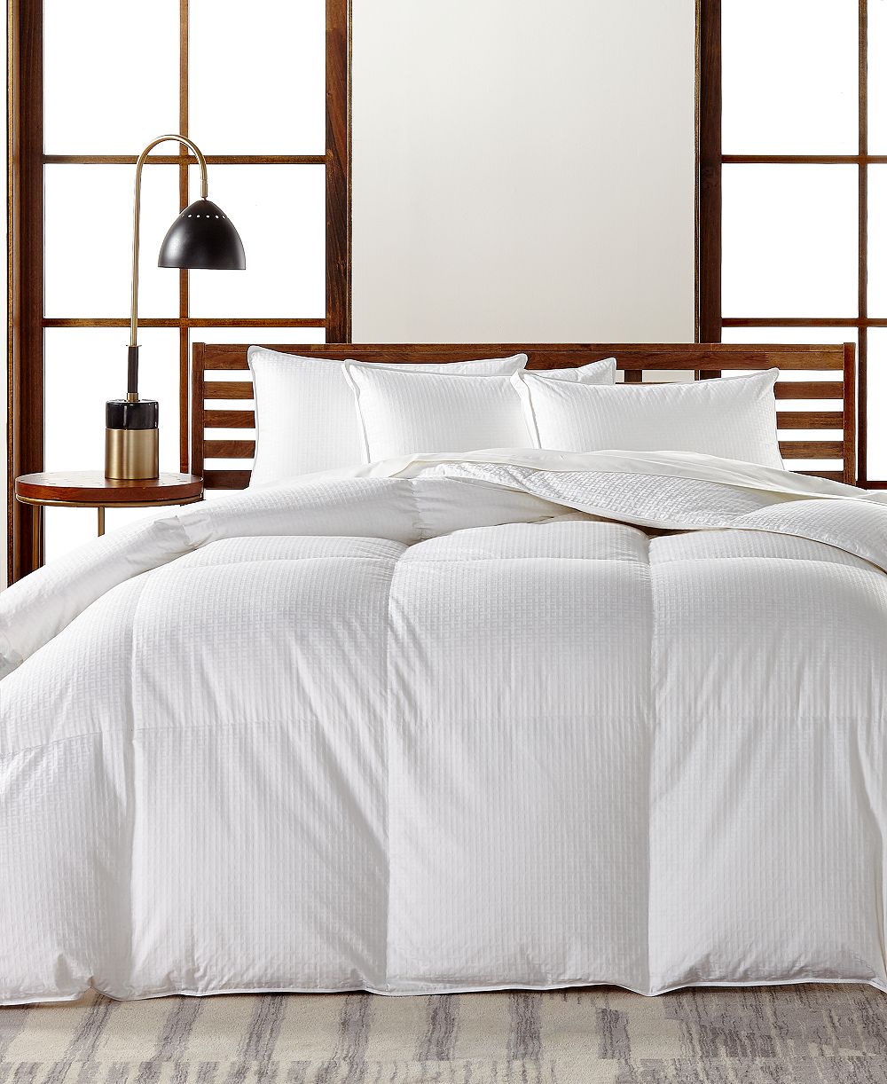Hotel Collection European White Goose Down Medium Weight Hypoallergenic UltraClean Down Comforter, Full/Queen, Exclusively at Macy’s
