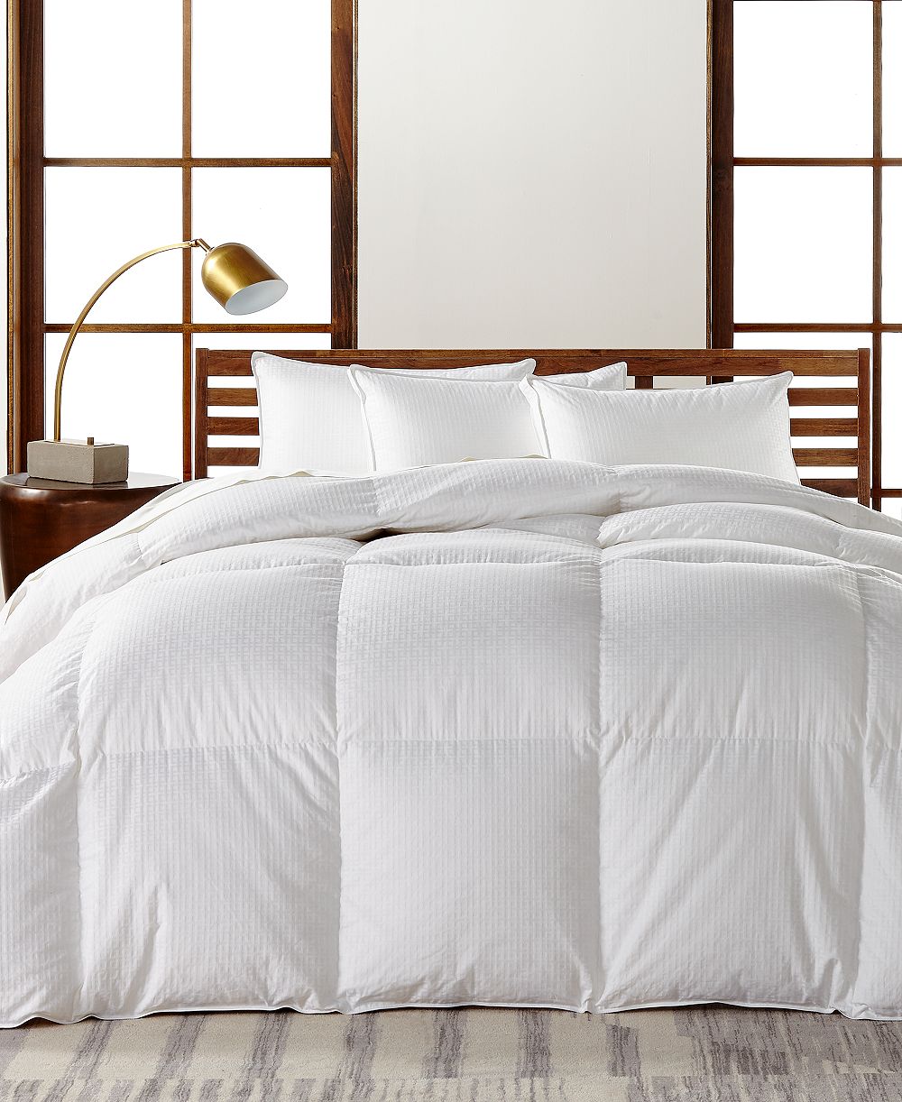 Hotel Collection European Hypoallergenic UltraClean White Goose Down Heavyweight Comforter, King, Exclusively at Macy’s