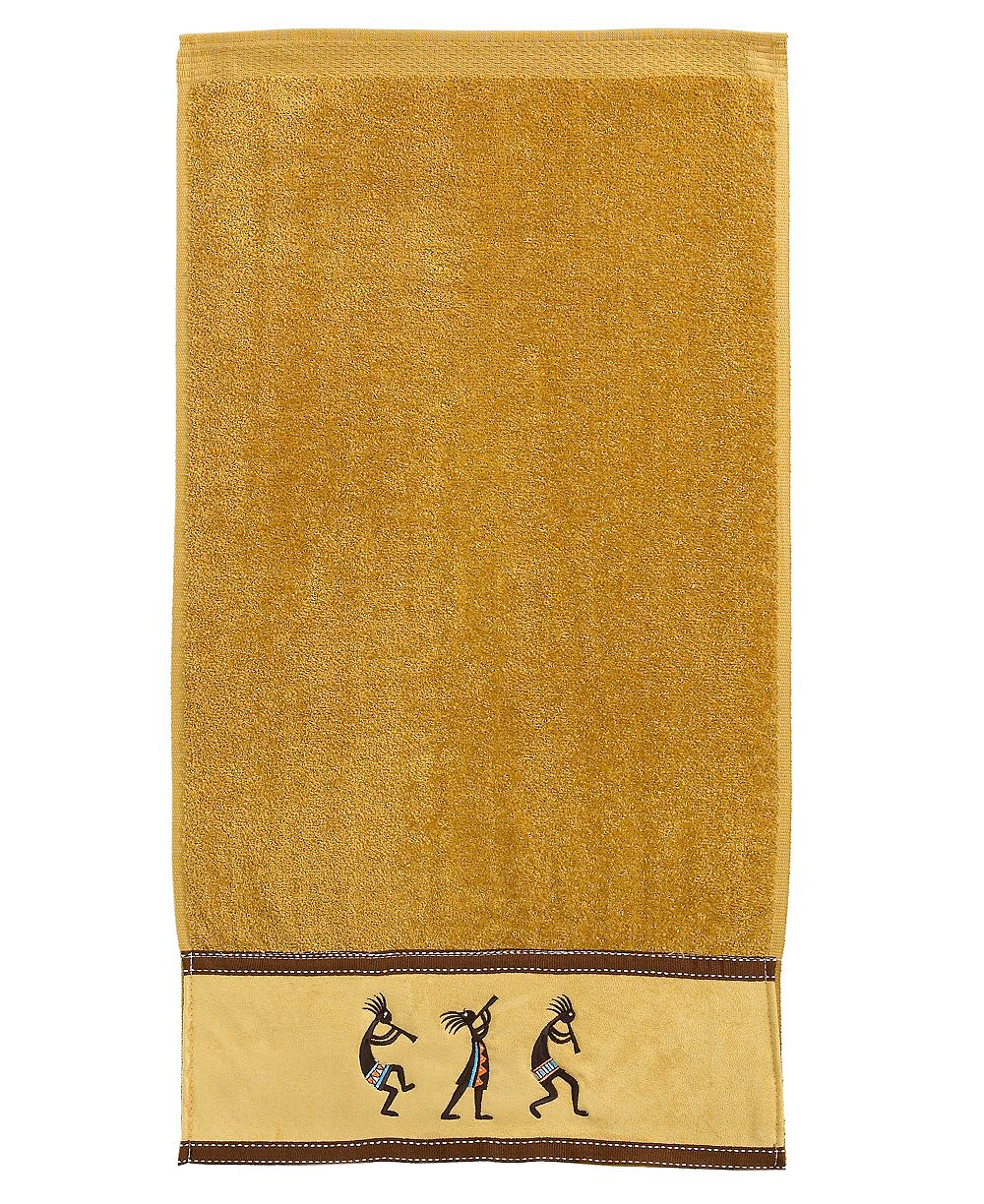 Avanti Kokopelli Saddle-stitching FrameCotton Hand Towel, 16" x 30"