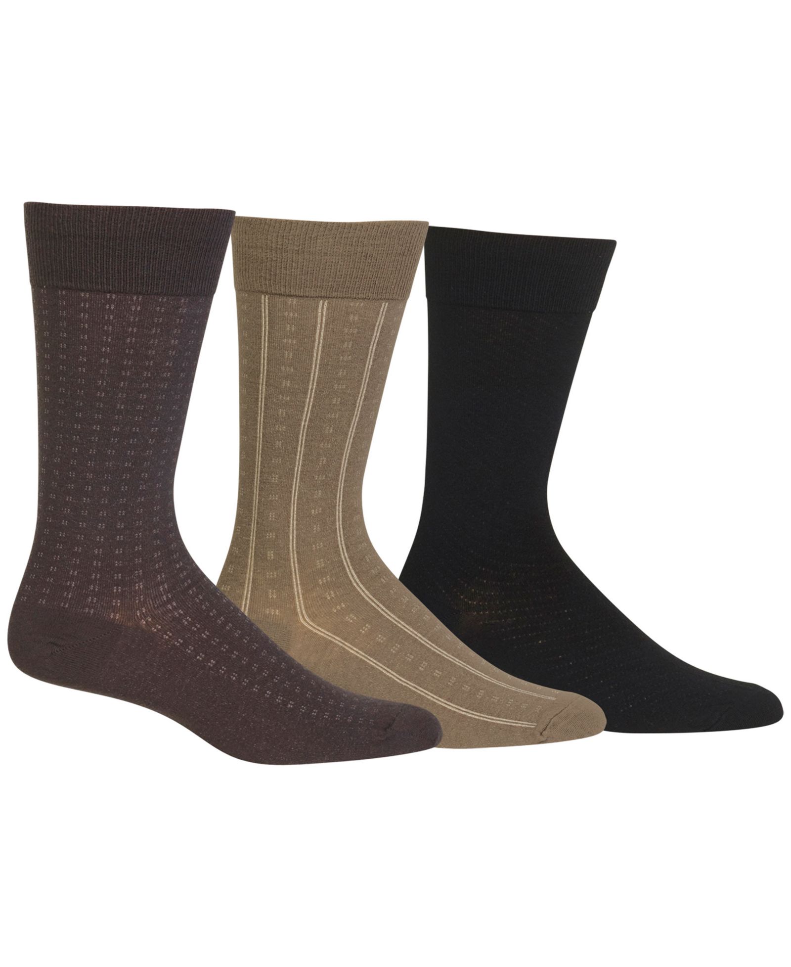 Polo Ralph Lauren Men's 3-Pk. Assorted Patterns Dress Socks