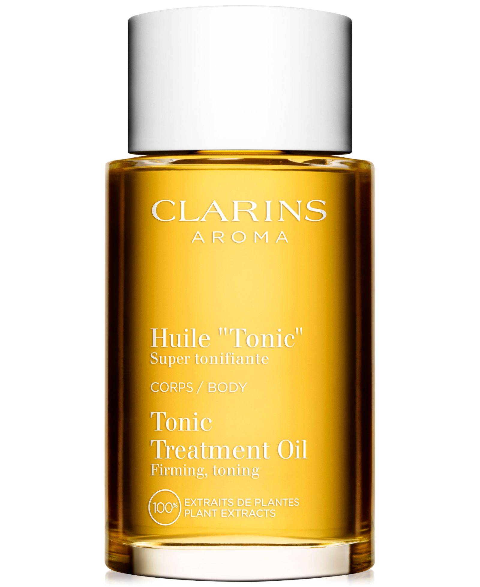 Clarins Tonic масло для ухода за телом для укрепления и тонуса 3.4 oz.