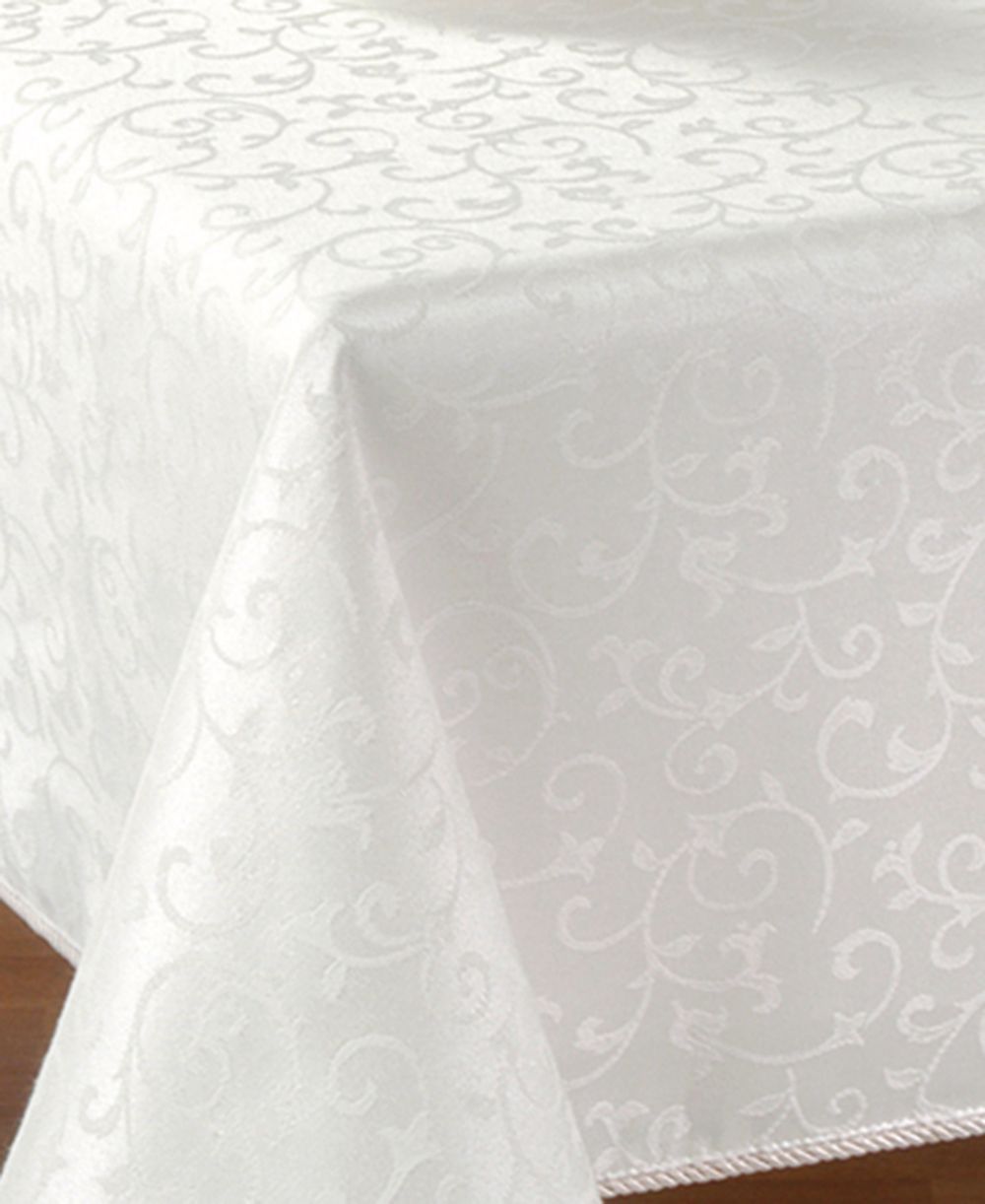 Lenox Opal Innocence 60" x 140" Oblong Tablecloth