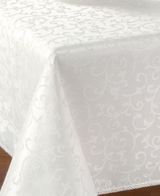 Lenox Opal Innocence 60" x 140" Oblong Tablecloth