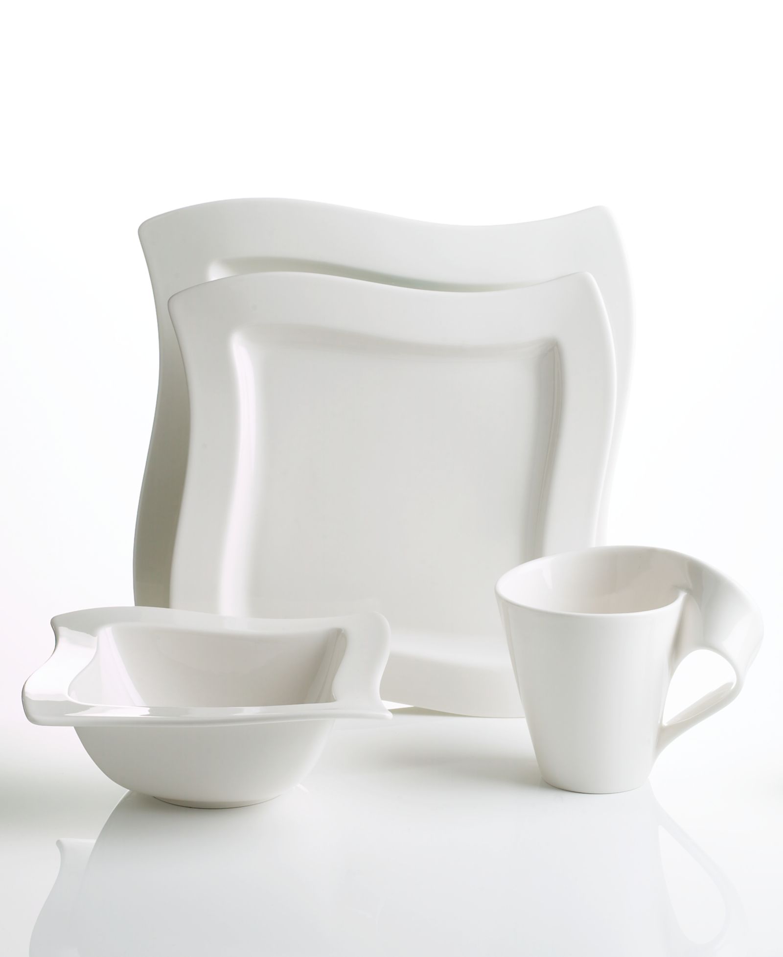 Набор столовой посуды Villeroy & Boch New Wave, 4 предмета