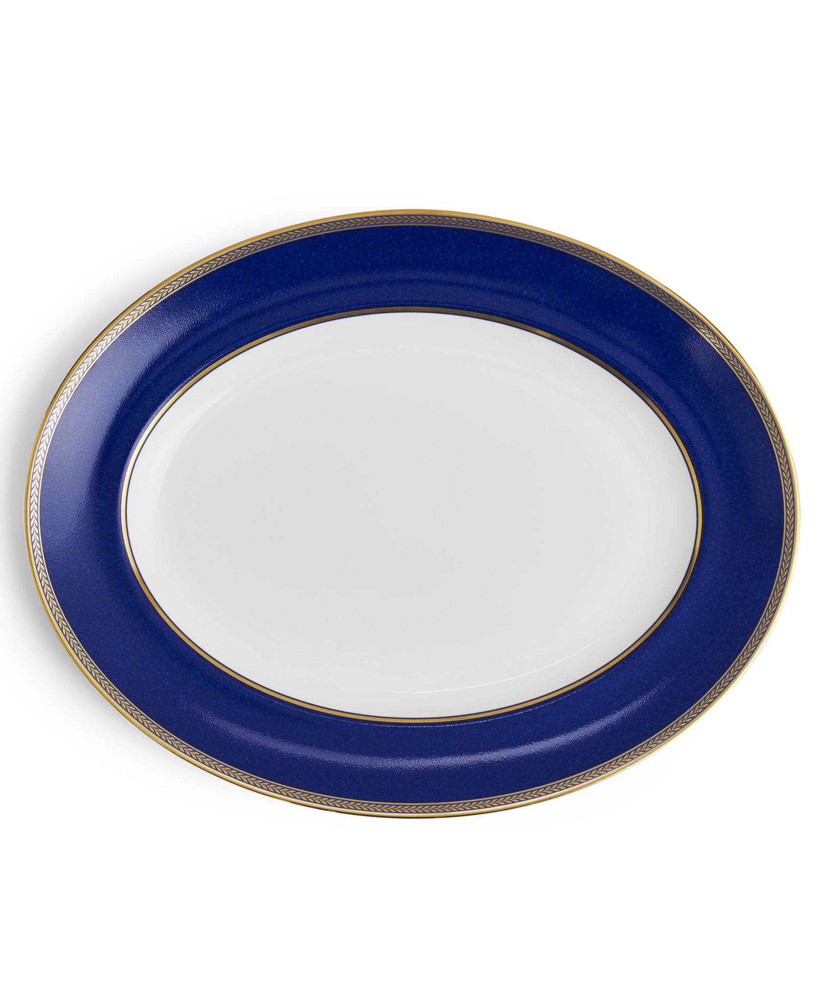 Wedgwood Renaissance Gold 13.75" Oval Platter
