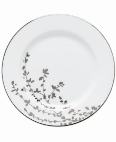 kate spade new york тарелка для закусок Gardner Street Platinum