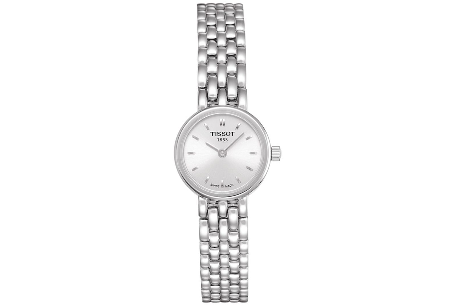 Tissot Women's Swiss T-Lady Lovely Stainless Steel Bracelet Watch 19.5mm