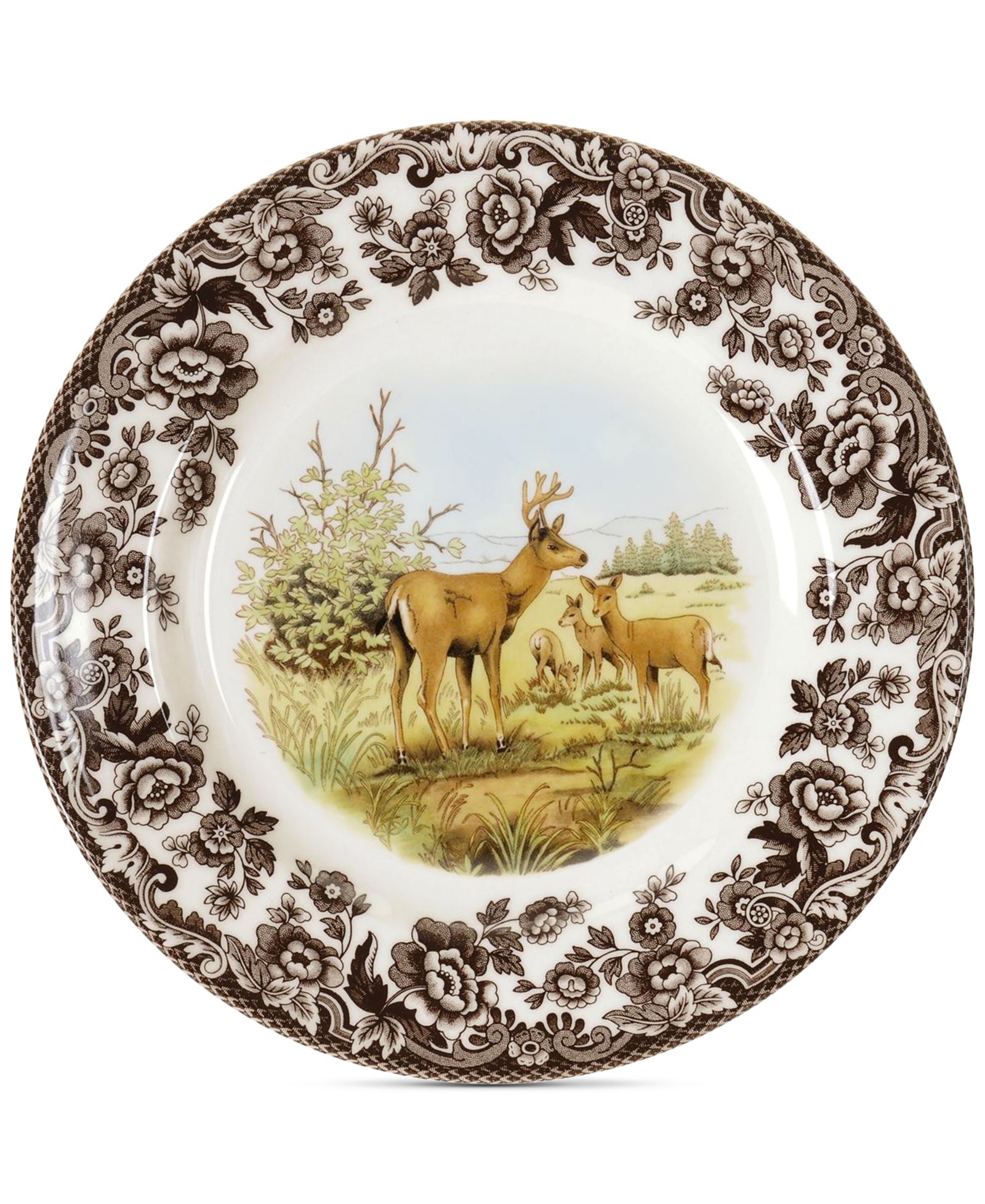 Салатная тарелка Spode Woodland Deer