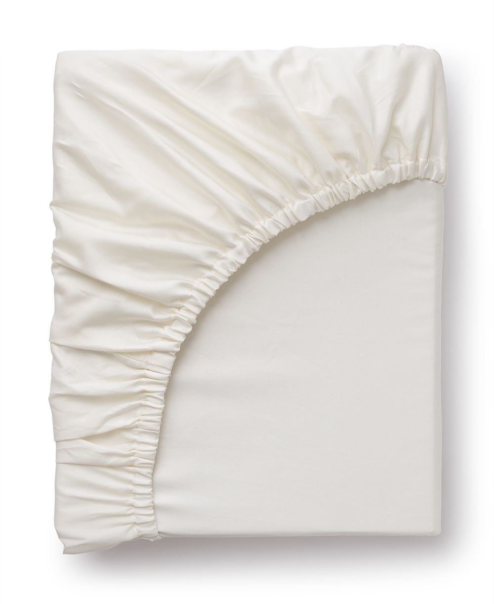 Простыня на резинке SFERRA Fiona Sateen Cotton, Queen