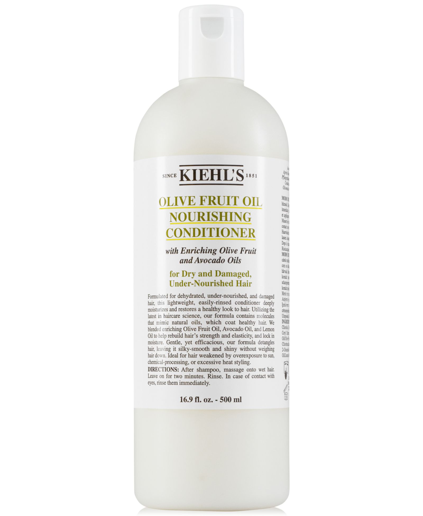 Kiehl's Since 1851 кондиционер для волос с оливковым маслом, 16,9 унции
