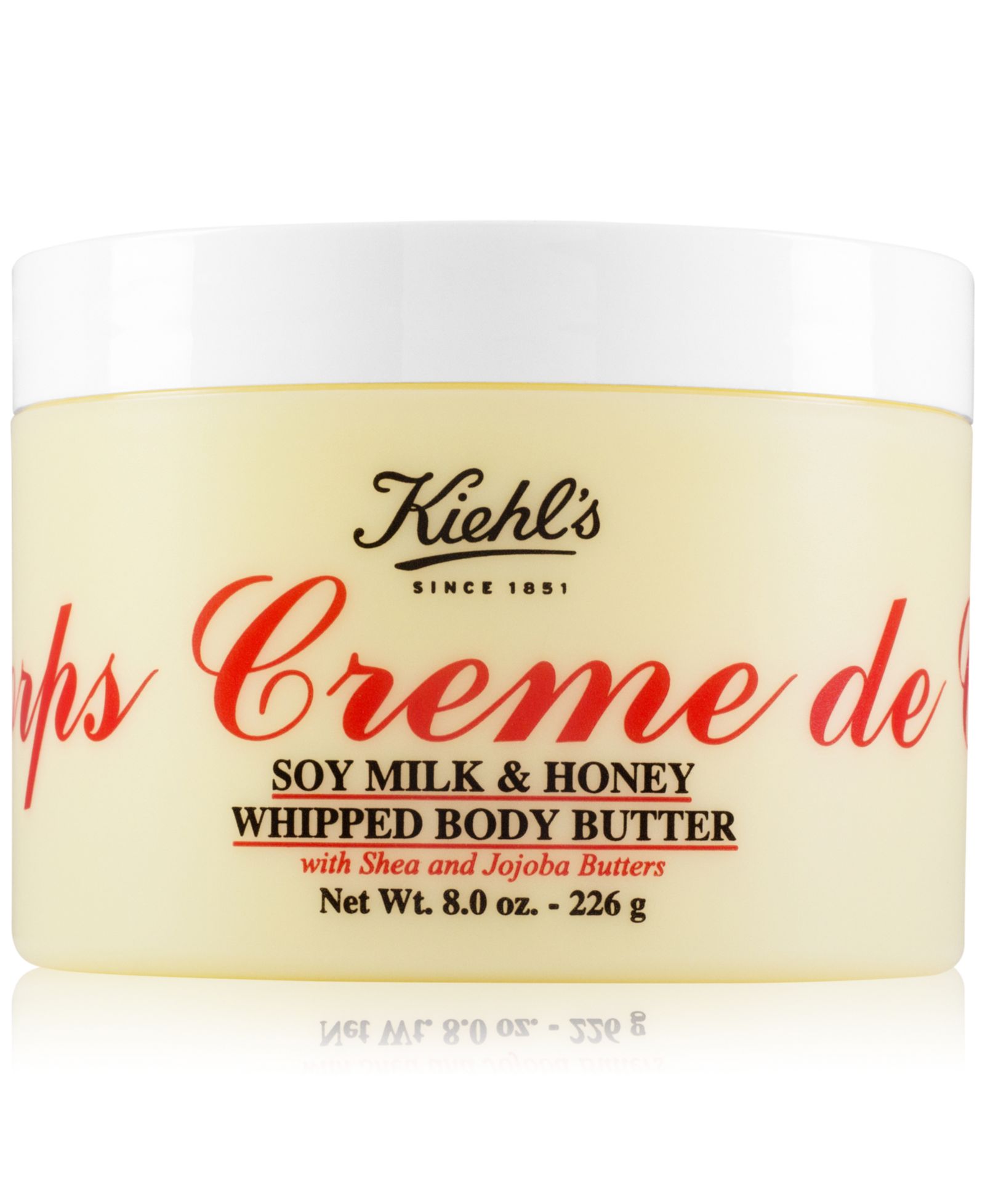 Взбитое масло для тела Kiehl's Since 1851 Creme de Corps Soy Milk & Honey, 8-oz.