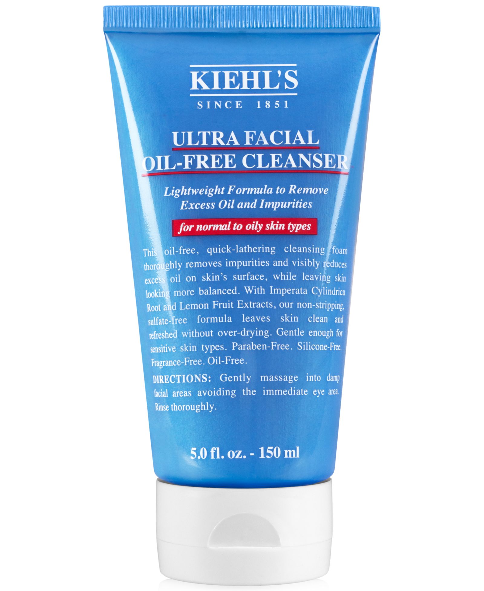 Очищающее средство Kiehl's Since 1851 Ultra Facial Oil-Free, 5-oz.
