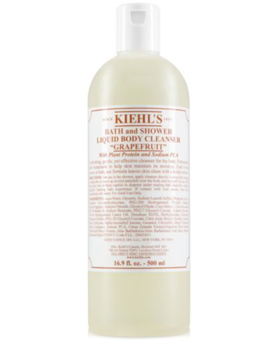 Kiehl's Since 1851 Жидкое средство для умывания и душа, грейпфрут, 16.9-oz.