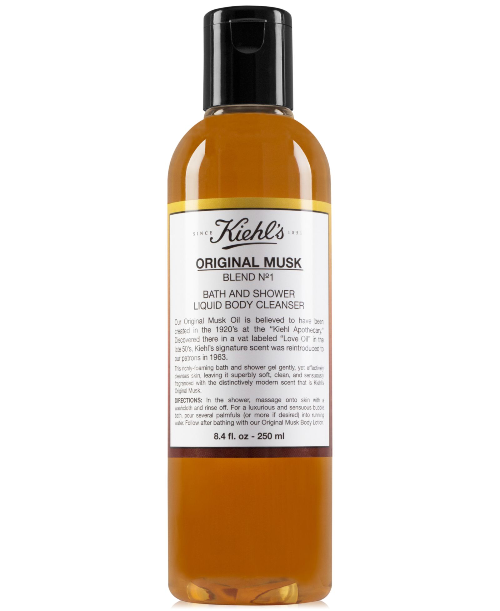 Гель для душа и ванны Kiehl's Since 1851 Original Musk, 8.4-oz.