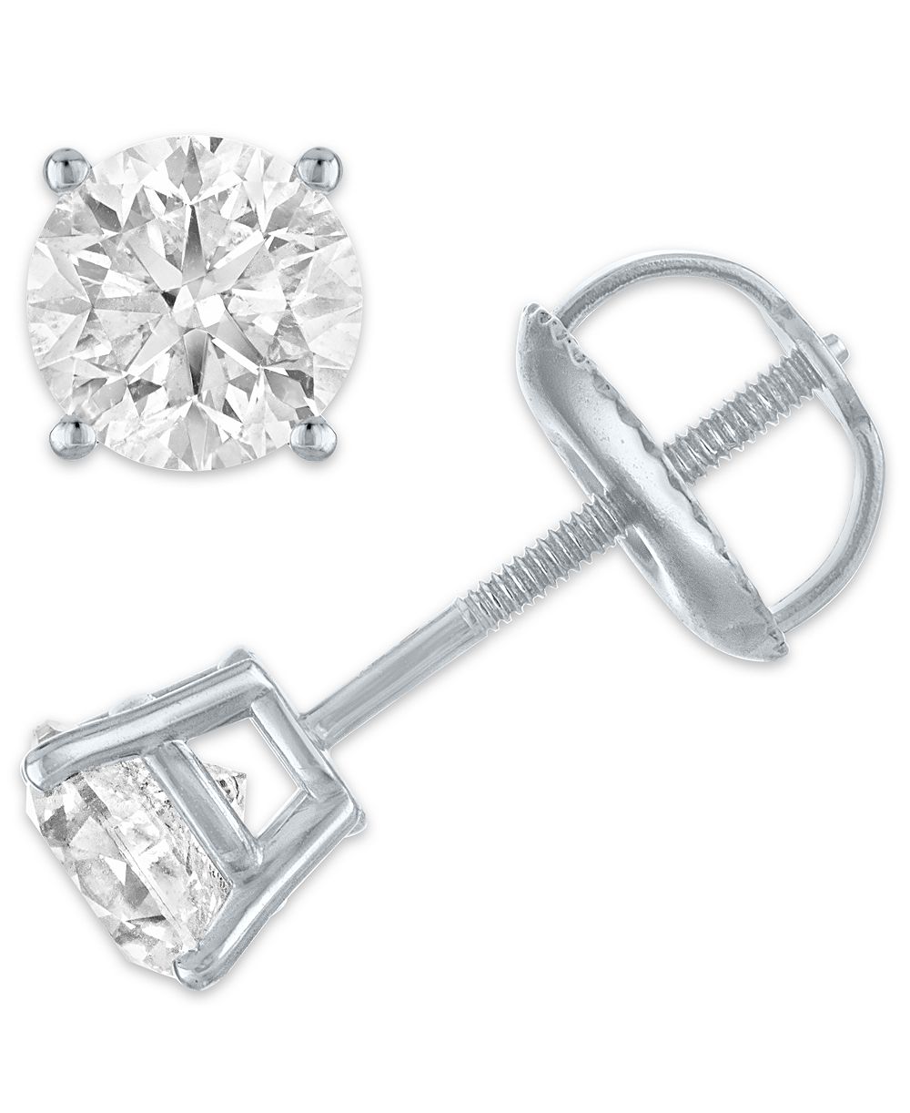 Diamond Stud Earrings  (3/4 ct. t.w.) in 14k White, Yellow or Rose Gold