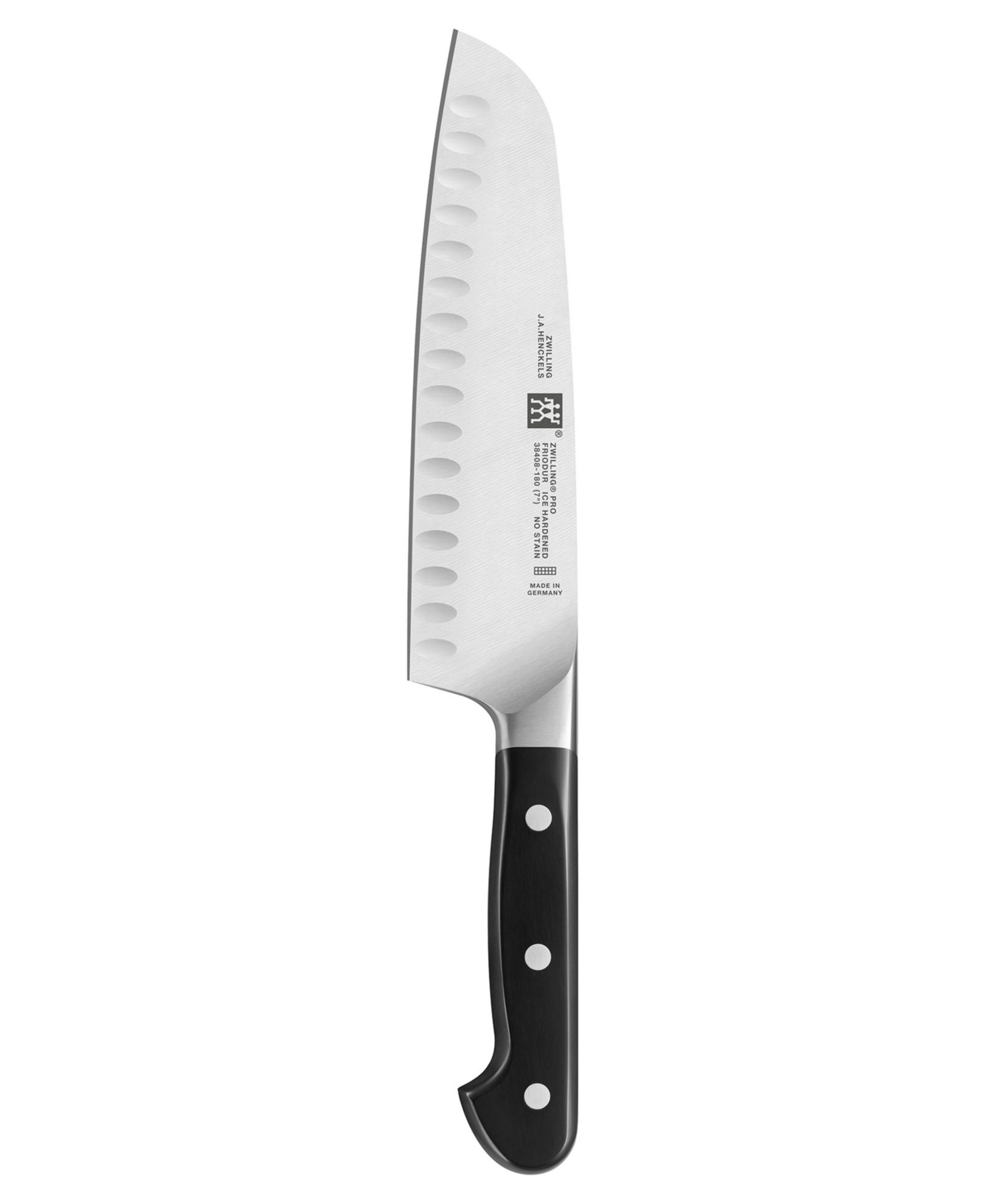 Zwilling Pro нож сантоку с полым лезвием, 7"