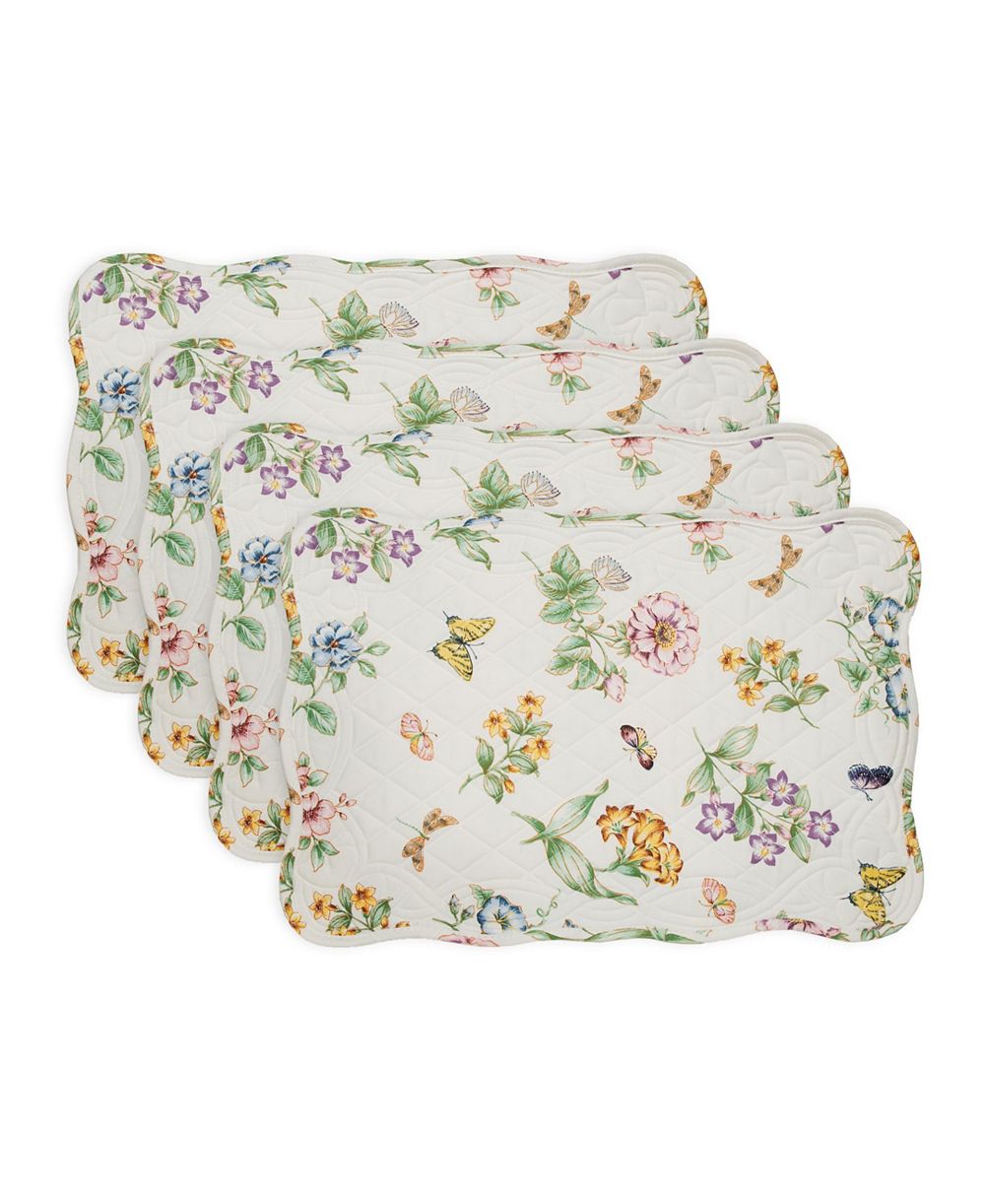 Lenox Butterfly Meadow комплект из 4 подставок под тарелки, 13" x 18"
