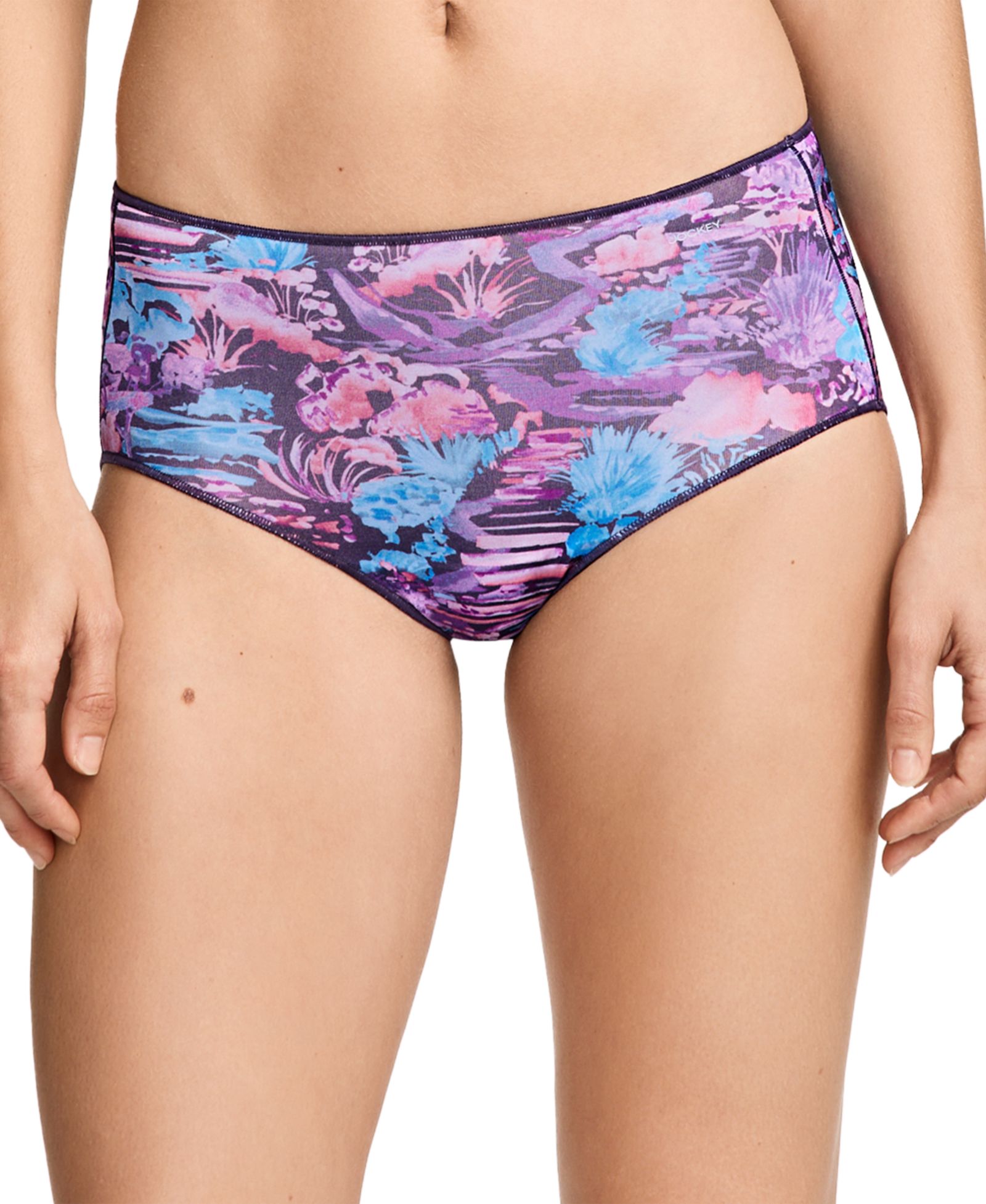 Женское нижнее белье Jockey No Panty Line Promise Hip Brief, Extended Sizes