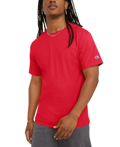Champion Men's Cotton Solid T-Shirt