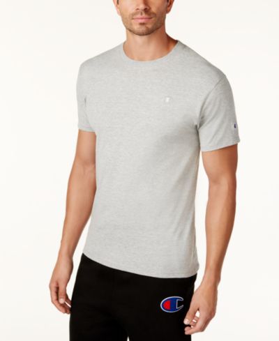 Champion Men's Cotton Solid T-Shirt