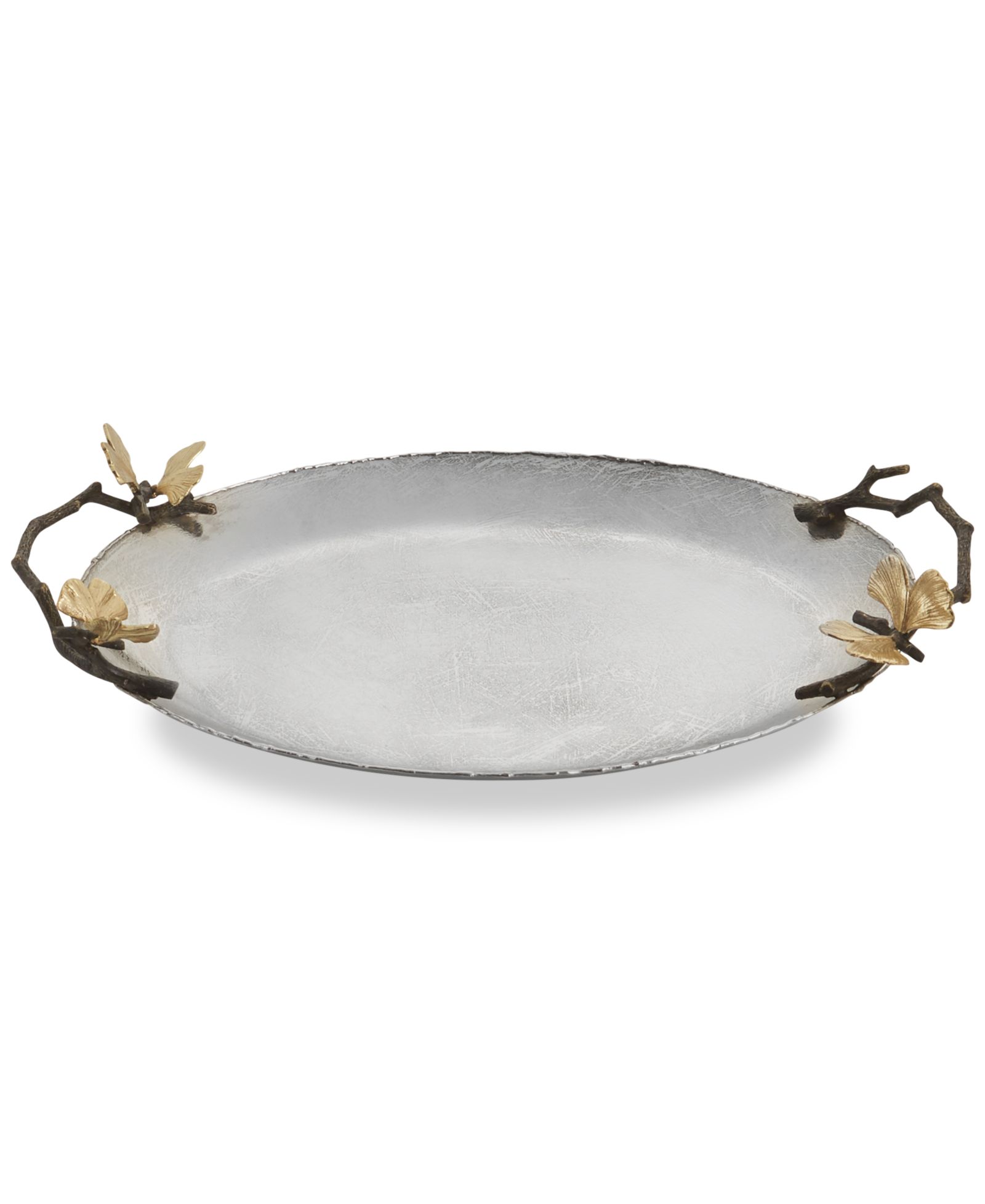 Michael Aram поднос Ginkgo Butterfly Medium