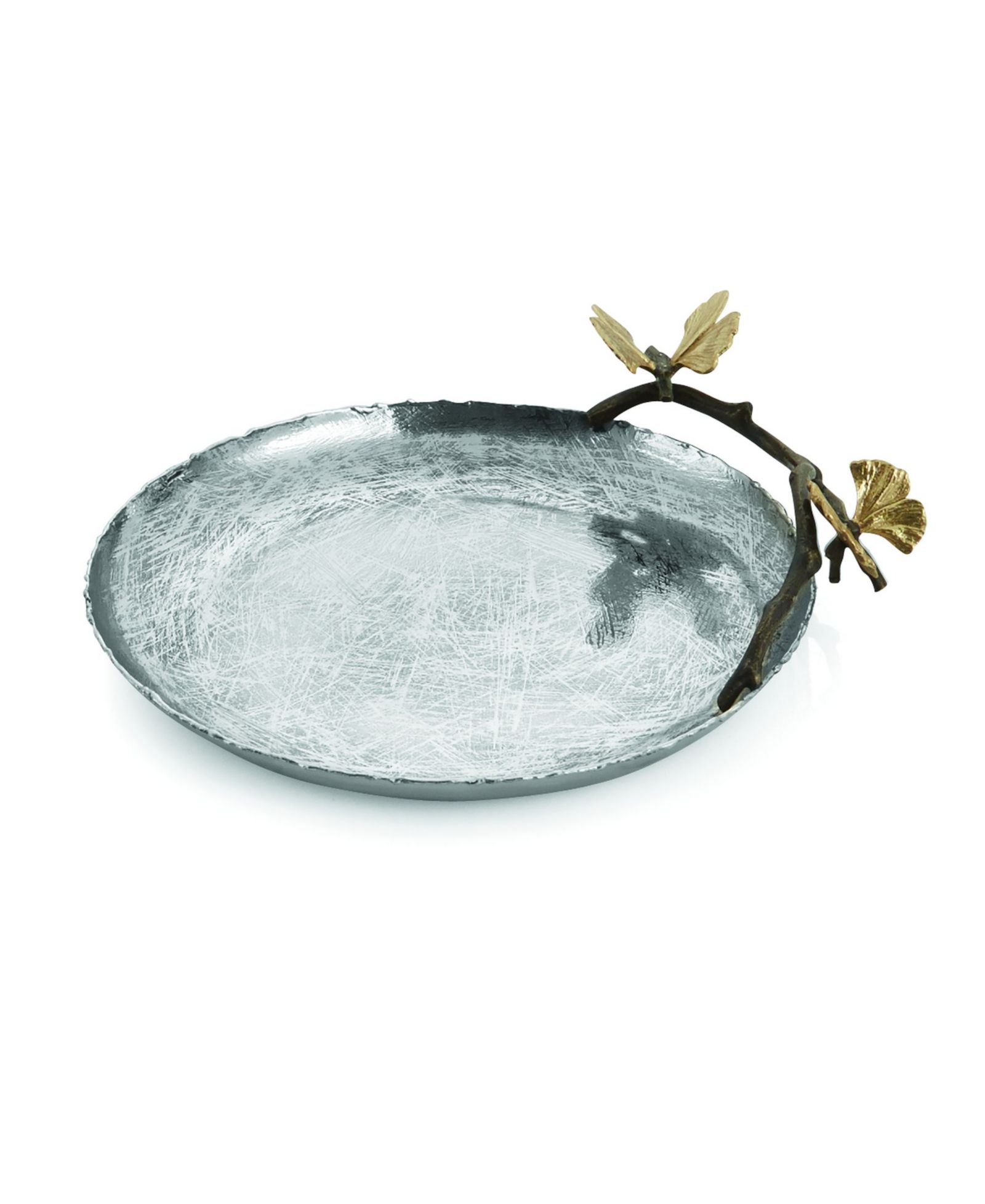Michael Aram Butterfly Ginkgo круглое блюдо