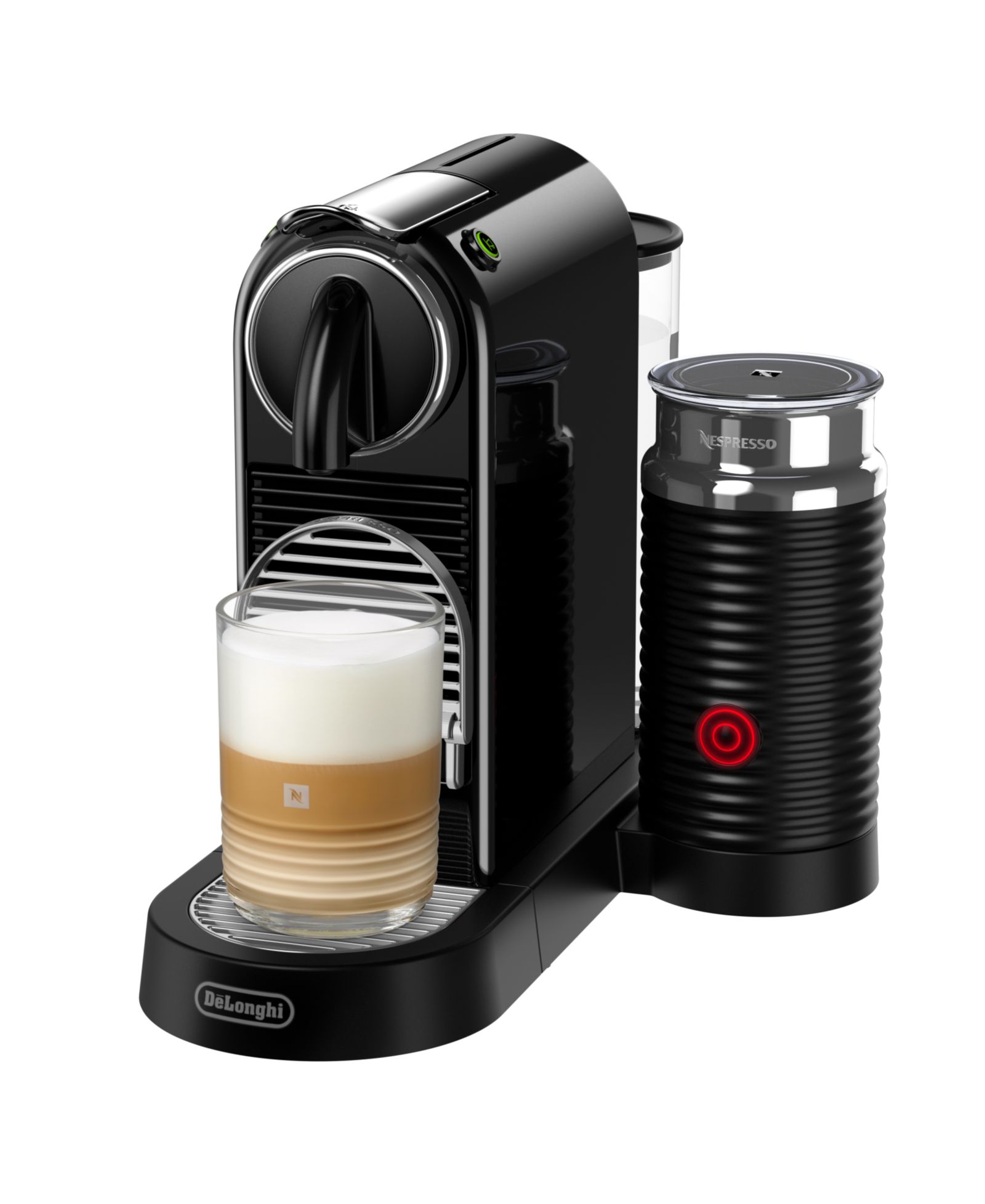 Nespresso Original CitiZ Espresso Machine by De'Longhi, with Aeroccino Milk Frother