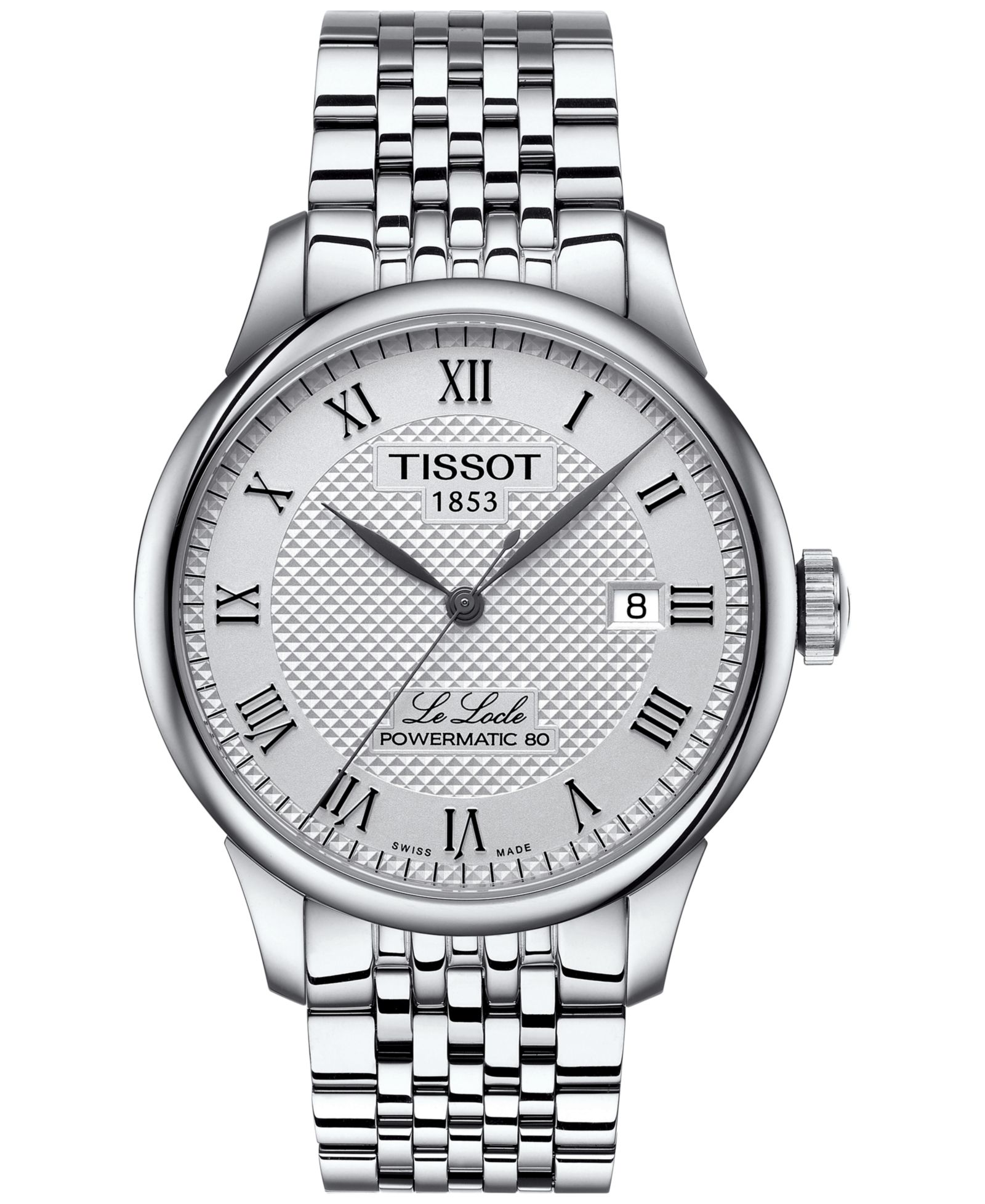 Tissot Мужские часы Le Locle из нержавеющей стали 39mm