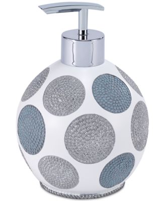 Дозатор для мыла или лосьона Avanti Dotted Circle Textured Resin