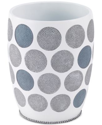 Корзина для мусора Avanti с текстурой Dotted Circle из смолы