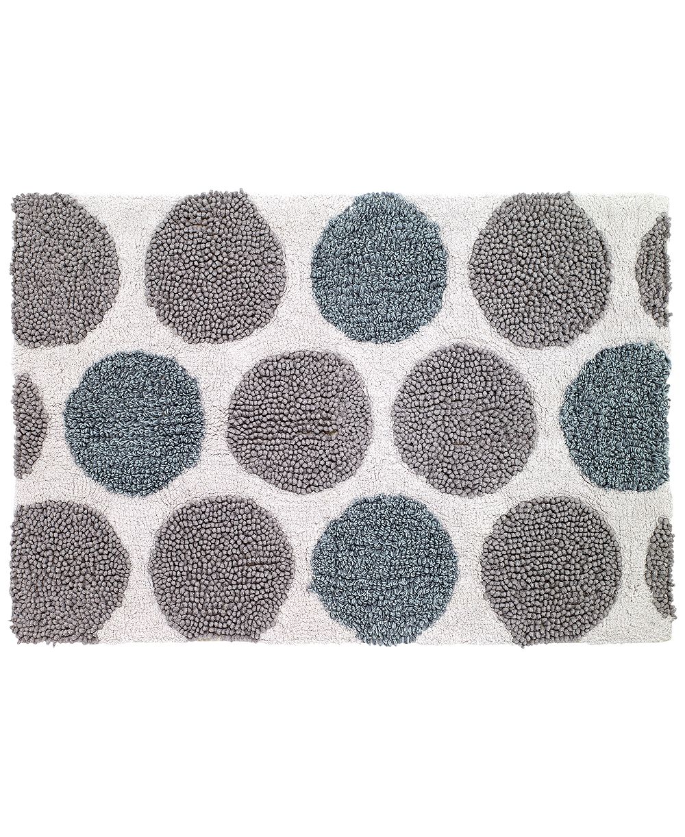 Коврик для ванной Avanti Dotted Circle Cotton/Lurex®, 20" x 30"