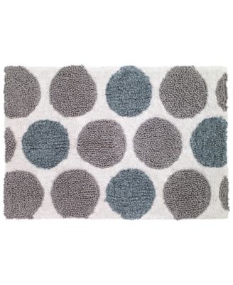 Коврик для ванной Avanti Dotted Circle Cotton/Lurex®, 20" x 30"