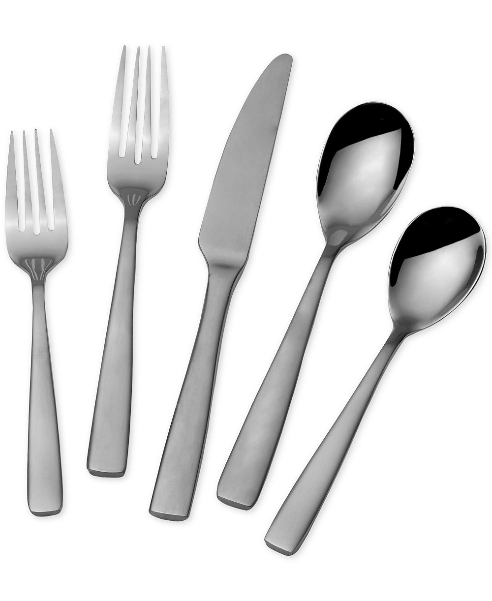 Mikasa Delano Satin 20 Pc. Flatware Set, Service for 4