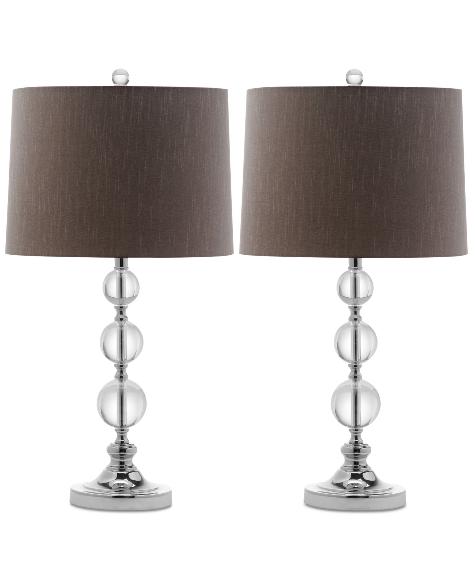 Настольные лампы Safavieh Set of 2 Keeva Crystal Ball