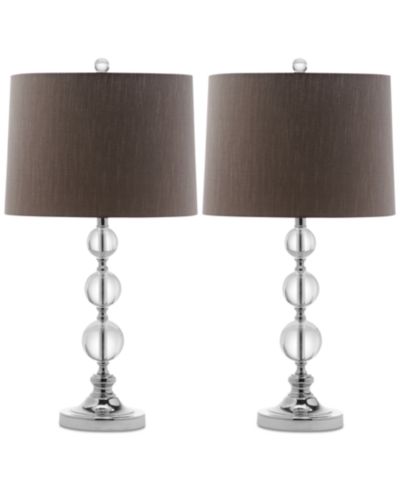 Настольные лампы Safavieh Set of 2 Keeva Crystal Ball