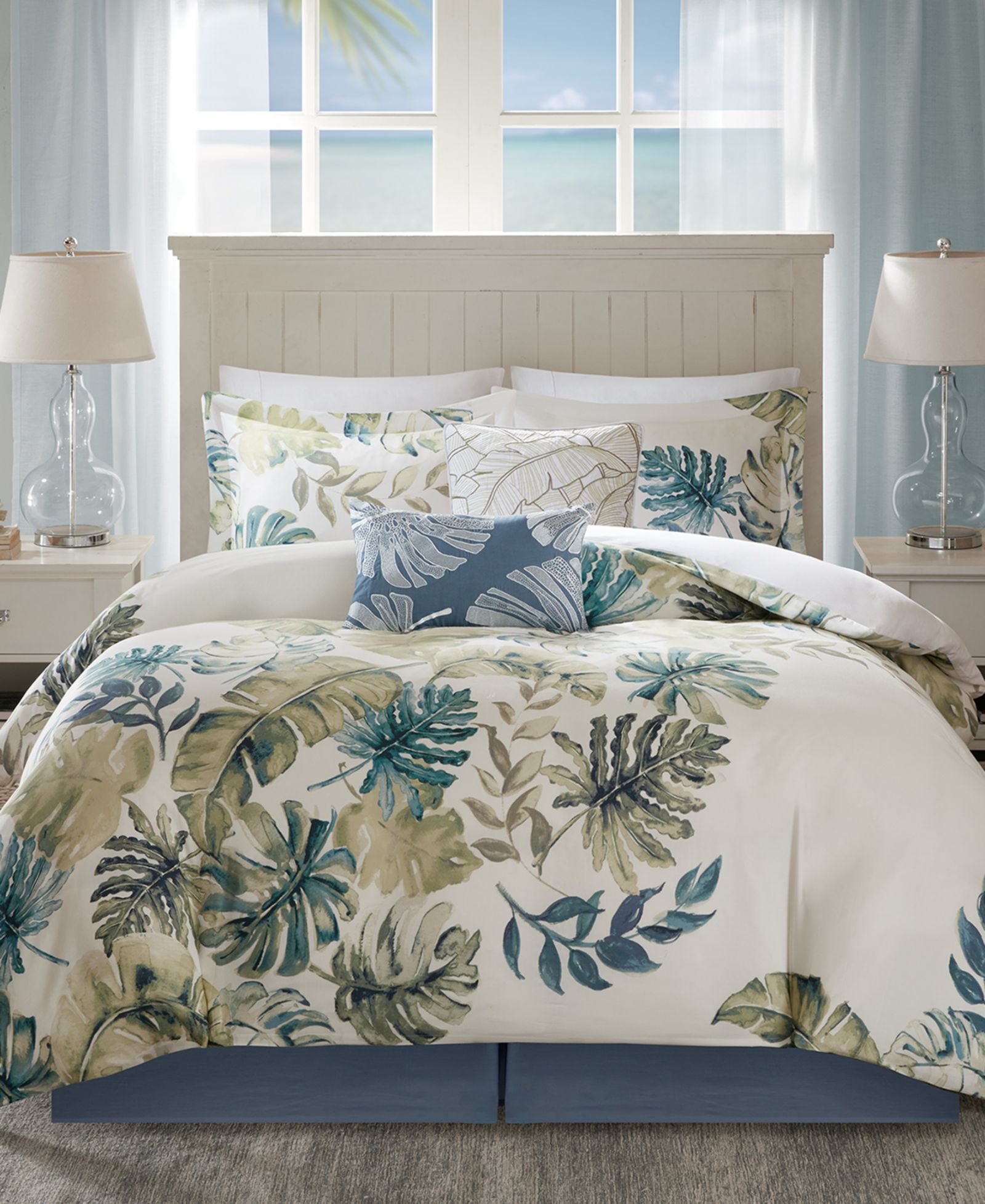 Harbor House Lorelai Palm 6-Pc. Comforter Set, King