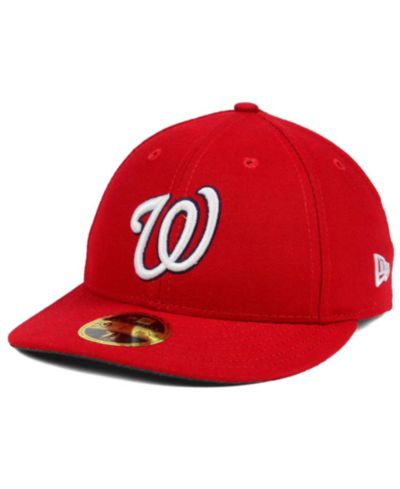 Кепка New Era Washington Nationals Low Profile AC Performance 59FIFTY