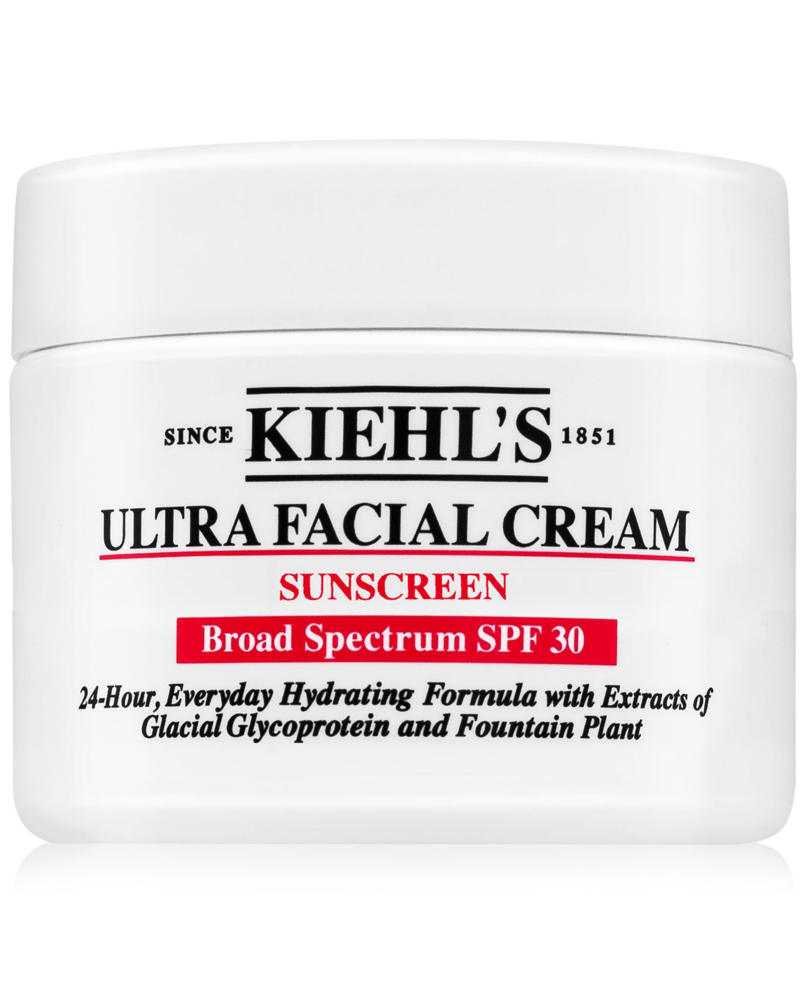 Kiehl's Since 1851 Ultra Facial Cream Sunscreen SPF 30, 4.2-oz.
