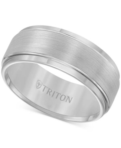 Мужское кольцо Triton Tungsten Carbide Comfort Fit Wedding Band 9mm