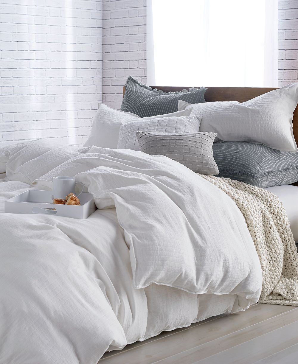 DKNY PURE Мягкий хлопковый пододеяльник Comfy Cotton, King